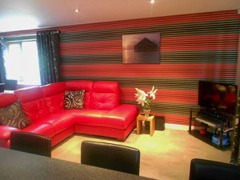 Chill-out area, decorated by Anston Decorators Limited