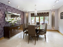 A domestic bedroom, decorated by Anston Decorators Limited